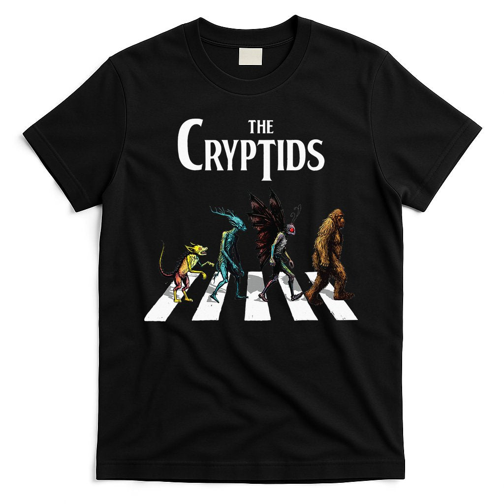 The Cryptids Bigfoot Mothman Wendigo Chupacabra Creatures T-Shirt Hoodie, Sweatshirt | CoreVibeTees.com