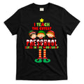 Teach The Cutest Elves Christmas Preschool Teacher T-Shirt Hoodie, Sweatshirt | CoreVibeTees.com