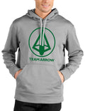 Team Arrow Grey Hoodie T-Shirts, Sweatshirt | CoreVibeTees.com