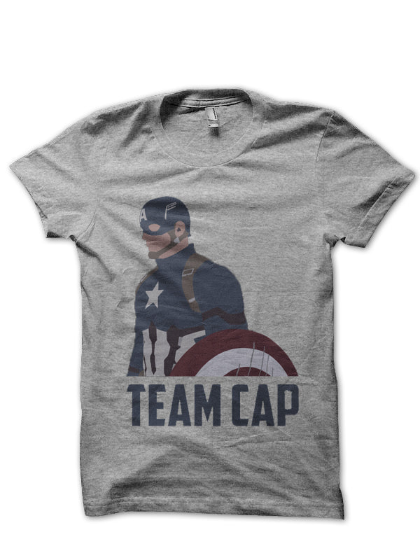 Team Cap Grey Tee Hoodie, Sweatshirt | CoreVibeTees.com
