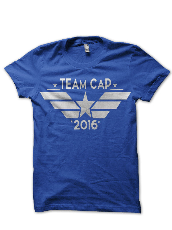 Team Cap Blue Tee Hoodie, Sweatshirt | CoreVibeTees.com