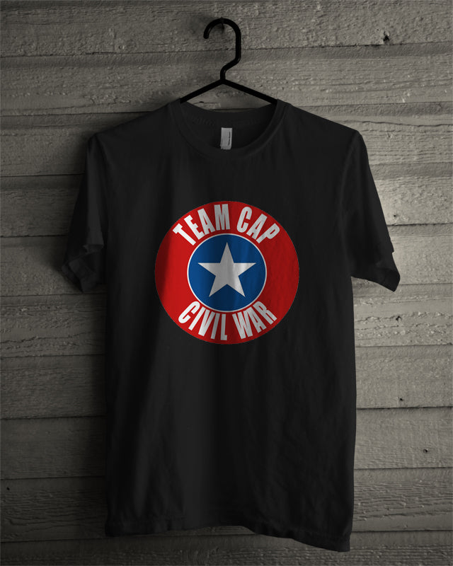 Team Cap Black Tee Hoodie, Sweatshirt | CoreVibeTees.com