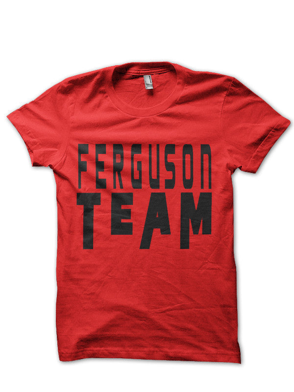 Tony Ferguson Half Sleeve Red T-Shirt Hoodie, Sweatshirt | CoreVibeTees.com