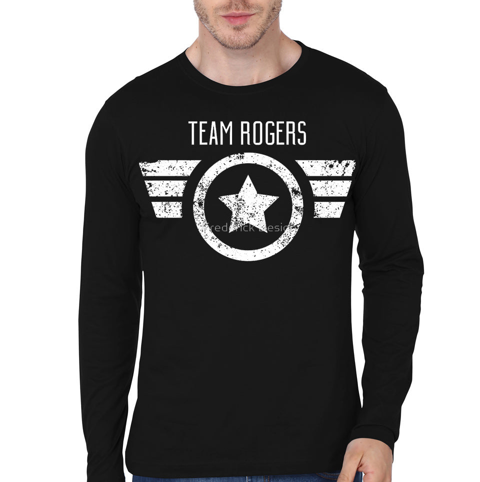 Team Rogers Black Full Sleeve Tee Style001 Hoodie, Sweatshirt | CoreVibeTees.com