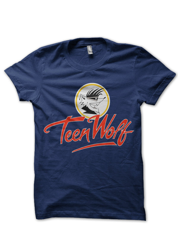 Teen Wolf Navy Blue Tee Hoodie, Sweatshirt | CoreVibeTees.com