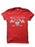 Destroyer Club Half Sleeve T-Shirt Hoodie, Sweatshirt | CoreVibeTees.com