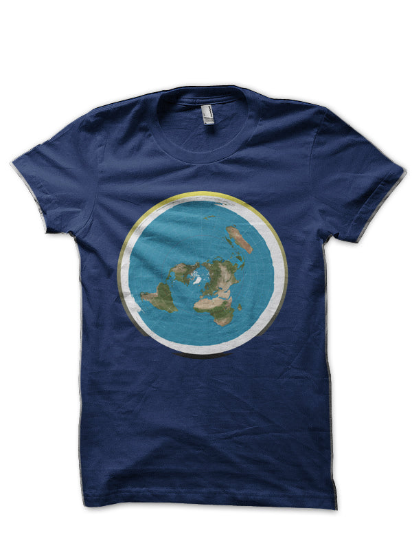 The Flat Earth T-Shirt With Firmament Day Night Cycle Half Sleeve T-Shirt Hoodie, Sweatshirt | CoreVibeTees.com