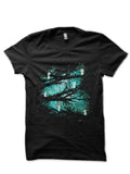Tree Spirits Black Half Sleeve T-Shirt Hoodie, Sweatshirt | CoreVibeTees.com