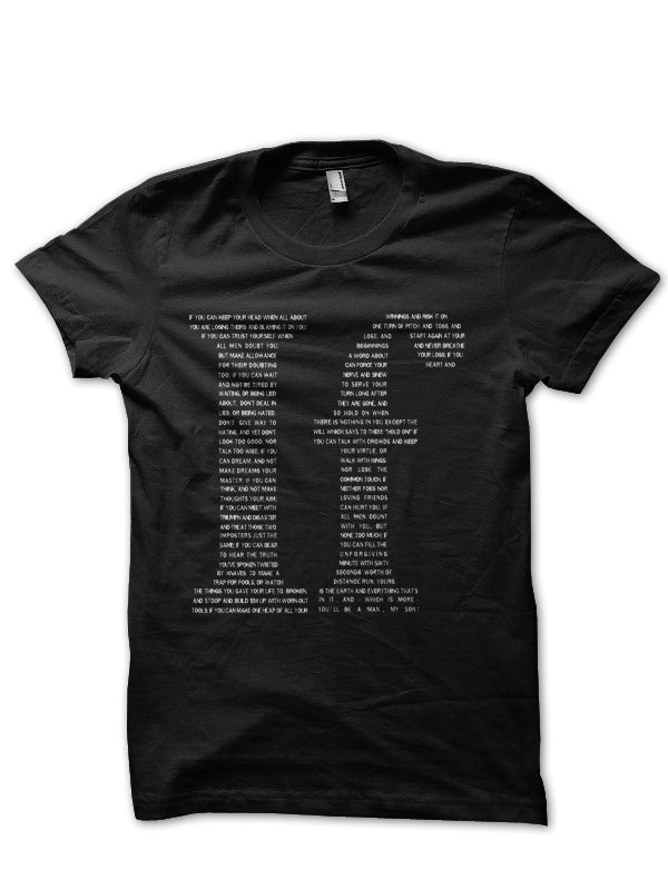 If â€“ Rudyard Kipling Half Sleeve T-Shirt Hoodie, Sweatshirt | CoreVibeTees.com