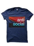 Anti social Half Sleeve T-Shirt Hoodie, Sweatshirt | CoreVibeTees.com