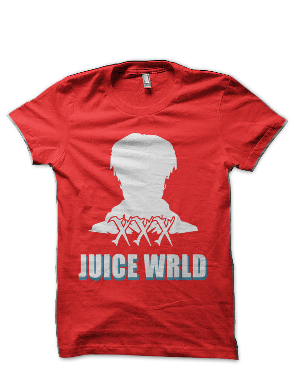 Juice Wrld Lovers Gift Red T-Shirt Hoodie, Sweatshirt | CoreVibeTees.com