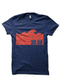 Alpine Ruby Waves Navy Blue T-Shirt Hoodie, Sweatshirt | CoreVibeTees.com