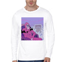 Pink Guy White Full Sleeve T-Shirt Hoodie, Sweatshirt | CoreVibeTees.com