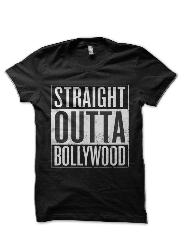 Straight Outta Bollywood Half Sleeve T-Shirt Hoodie, Sweatshirt | CoreVibeTees.com