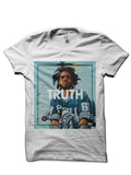 J. Cole White Half Sleeve T-Shirt Hoodie, Sweatshirt | CoreVibeTees.com