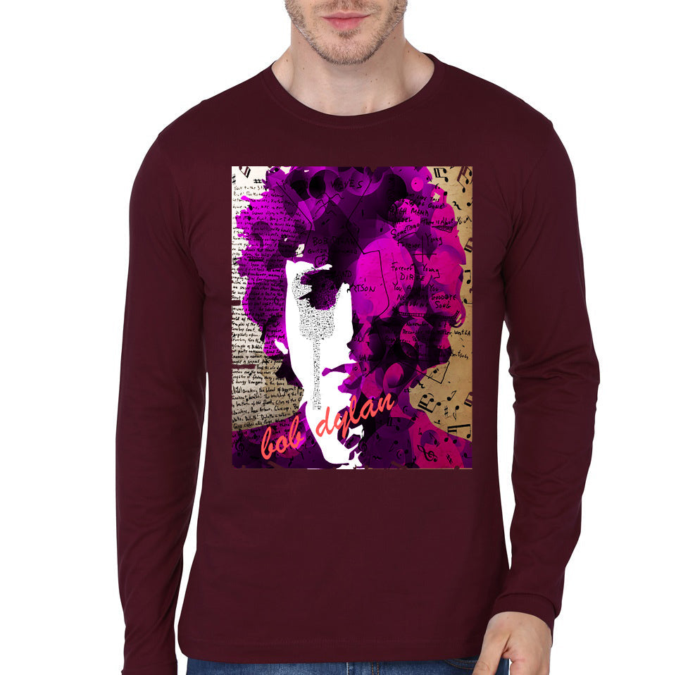 Bob Dylan Full Sleeve T-Shirt Hoodie, Sweatshirt | CoreVibeTees.com