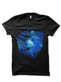 Tesseract Black Half Sleeve T-Shirt Hoodie, Sweatshirt | CoreVibeTees.com