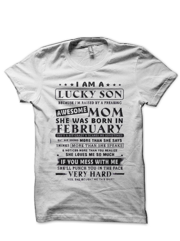 I Am A Lucky Son T-Shirt Hoodie, Sweatshirt | CoreVibeTees.com