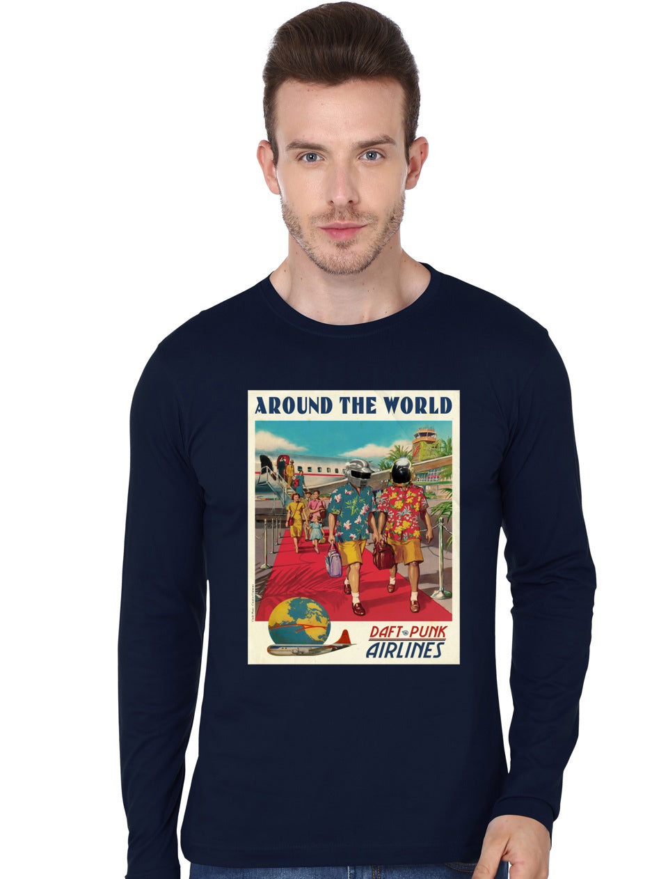 Around the world Full Sleeve T-Shirt Hoodie, Sweatshirt | CoreVibeTees.com