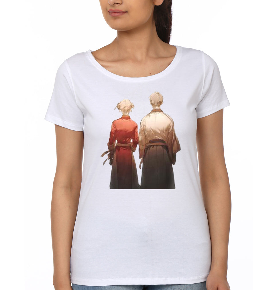 Gin Tama Girls White T-Shirt Style004 Hoodie, Sweatshirt | CoreVibeTees.com