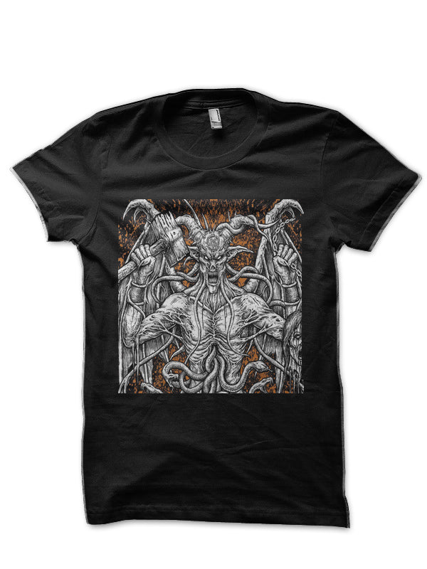 Kraanium Band Black Half Sleeve T-Shirt Style001 Hoodie, Sweatshirt | CoreVibeTees.com