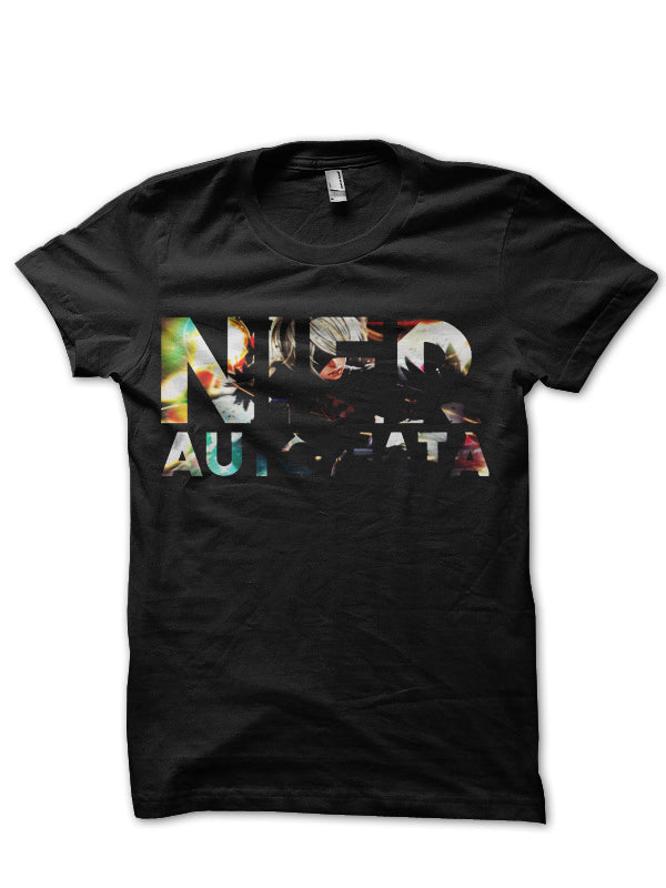 Nier Black Half Sleeve T-Shirt Style001 Hoodie, Sweatshirt | CoreVibeTees.com