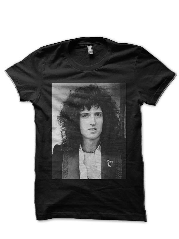 Brian May Black  Half Sleeve T-Shirt Style001 Hoodie, Sweatshirt | CoreVibeTees.com