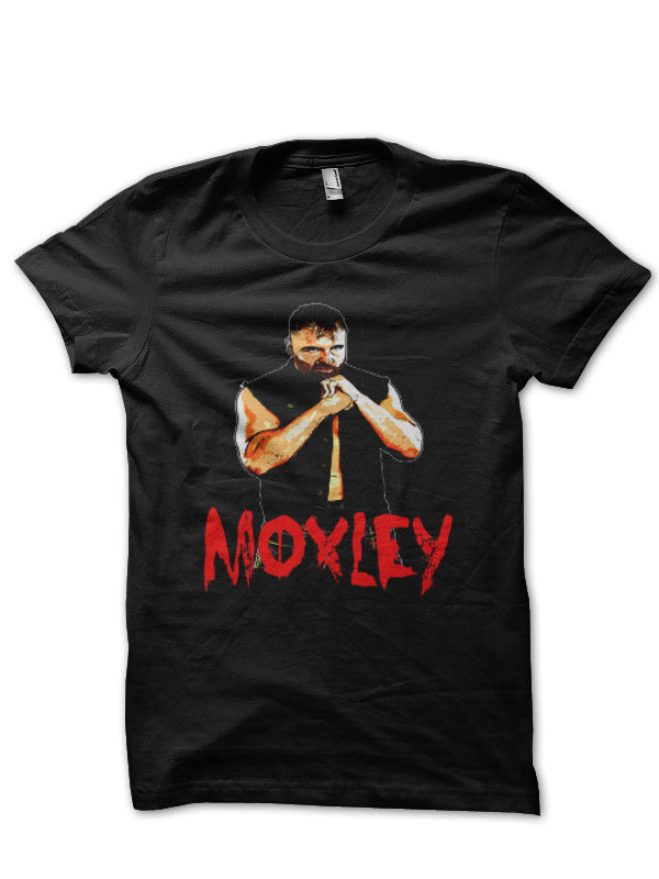 Hardcore Moxley Black Half T-Shirt Hoodie, Sweatshirt | CoreVibeTees.com