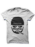 Hug Life White Half Sleeve T-Shirt Hoodie, Sweatshirt | CoreVibeTees.com