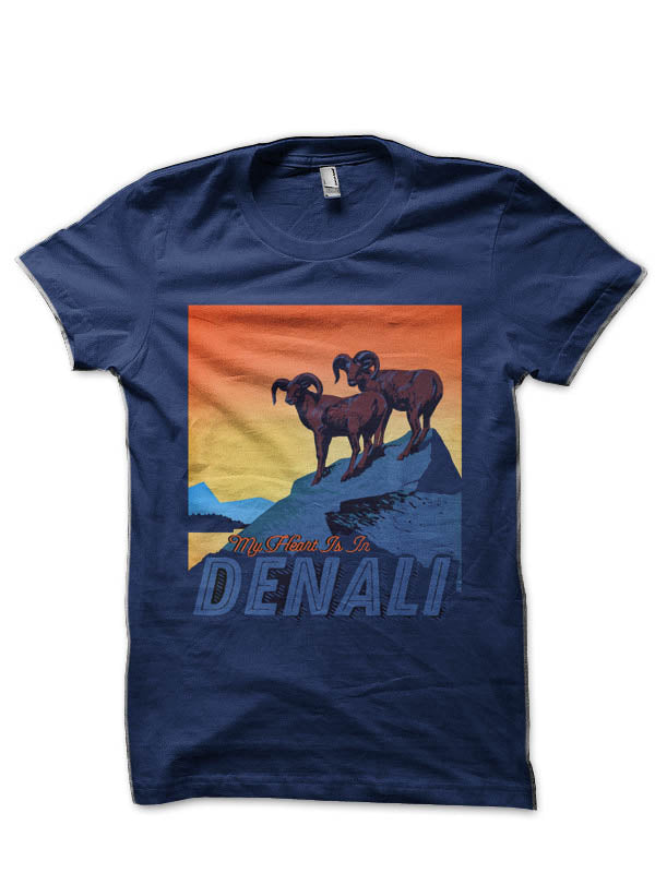 Denali National Park Half Sleeve  T-Shirt Hoodie, Sweatshirt | CoreVibeTees.com