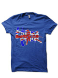 Hughes Taylor Union Jack Logo Half Sleeve  (Dark Shirts) Hoodie, Sweatshirt | CoreVibeTees.com