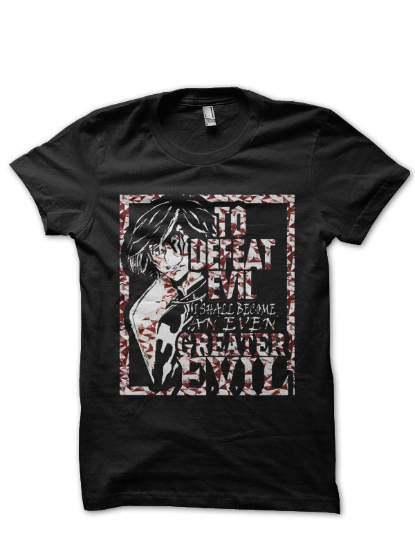 Code Geass â€“ Lelouch-Hero Black Half Sleeve T-Shirt Hoodie, Sweatshirt | CoreVibeTees.com