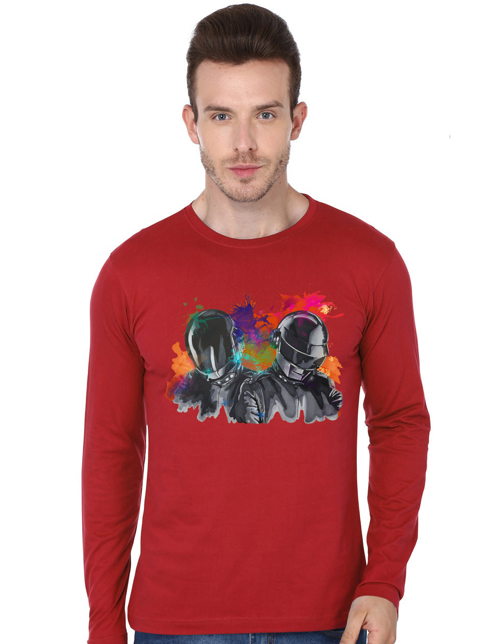 Daft Punk Paint Splatter T-Shirt Hoodie, Sweatshirt | CoreVibeTees.com
