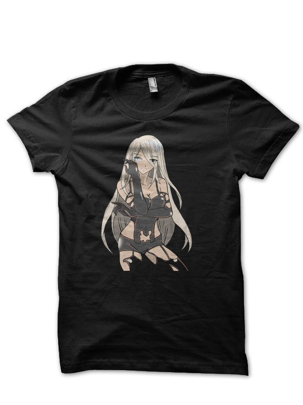 NieR: Automata Black Half Sleeve T-Shirt Hoodie, Sweatshirt | CoreVibeTees.com