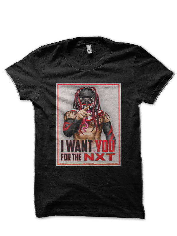 Finn Balor Black Half Sleeve T-Shirt Hoodie, Sweatshirt | CoreVibeTees.com