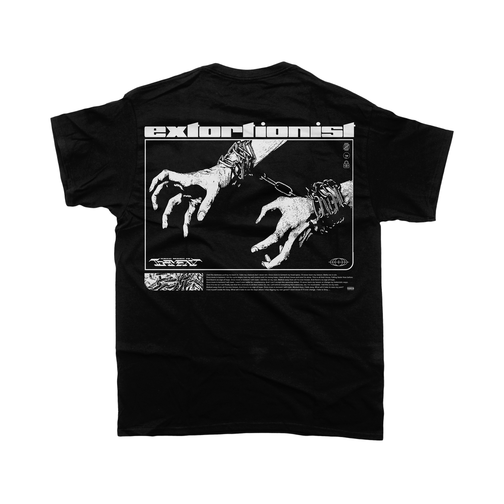 Extortionist - Logo Shirt Hoodie, Sweatshirt | CoreVibeTees.com (Image 2)