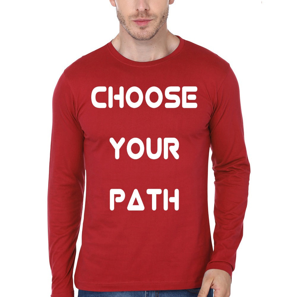 Choos Your Path Full Sleeve T-Shirt Hoodie, Sweatshirt | CoreVibeTees.com