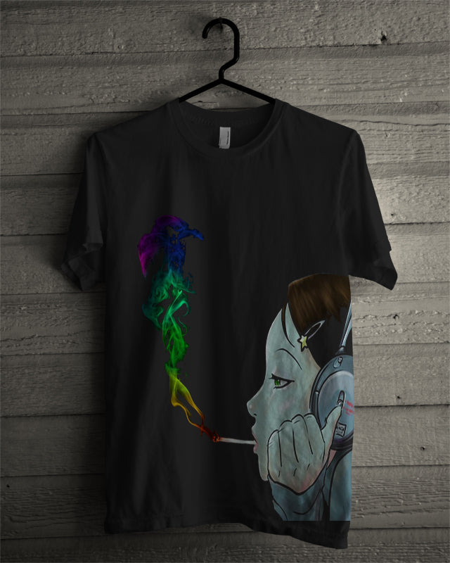 Teen Smoker Black Tee Hoodie, Sweatshirt | CoreVibeTees.com