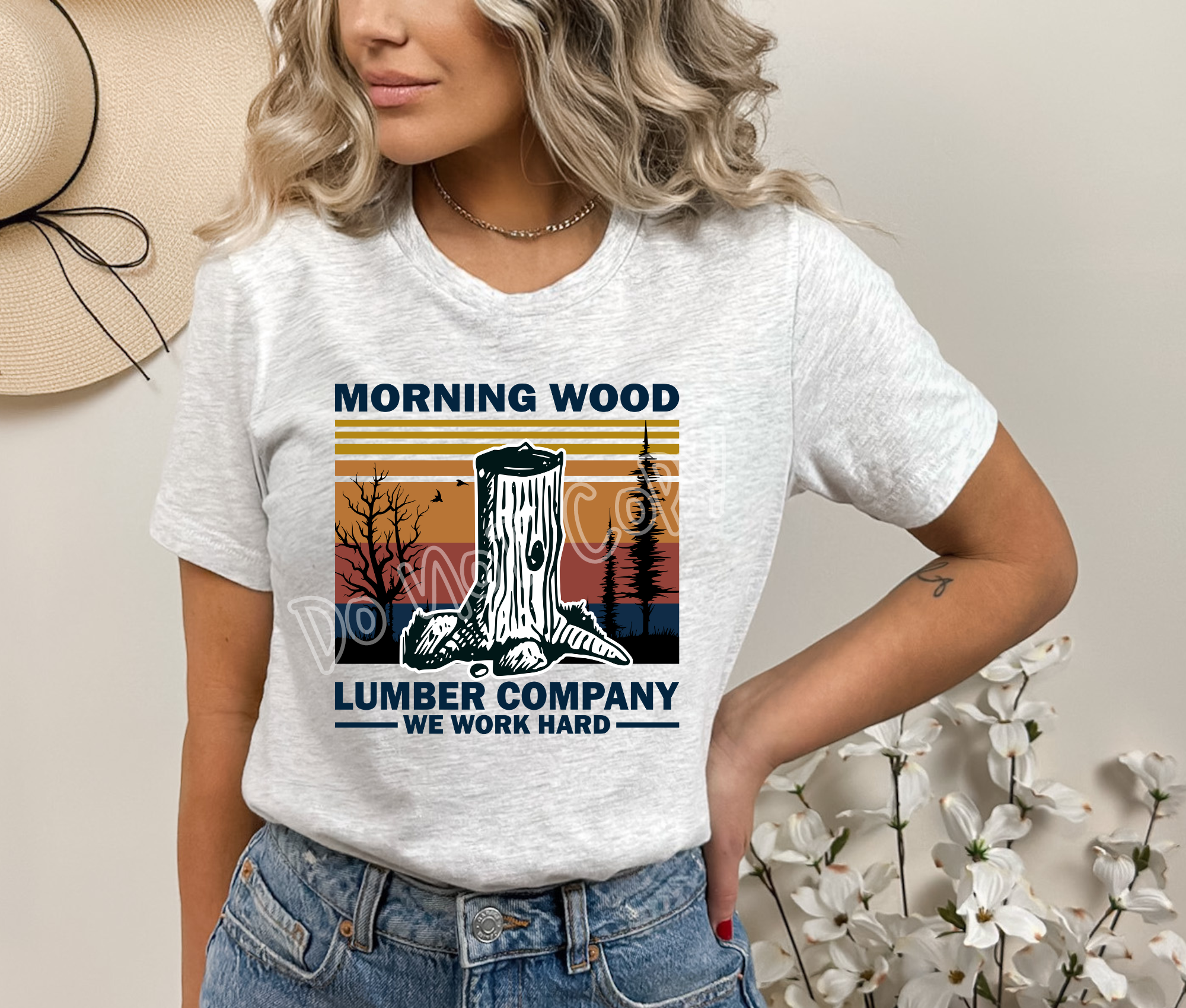 MORNING WOOD -UNISEX TEE ADULTS/KIDS Hoodie, Sweatshirt | CoreVibeTees.com (Image 1)