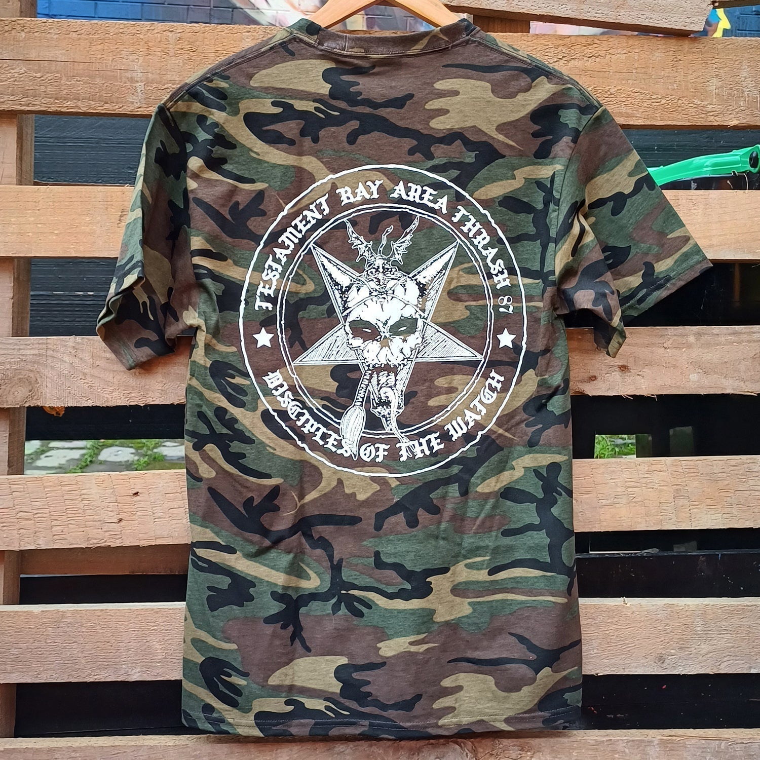 Bay Area Thrash T-Shirt (Woodland Camo) Hoodie, Sweatshirt | CoreVibeTees.com (Image 2)