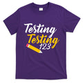 Testing Testing 123 Pencil T-Shirt Hoodie, Sweatshirt | CoreVibeTees.com