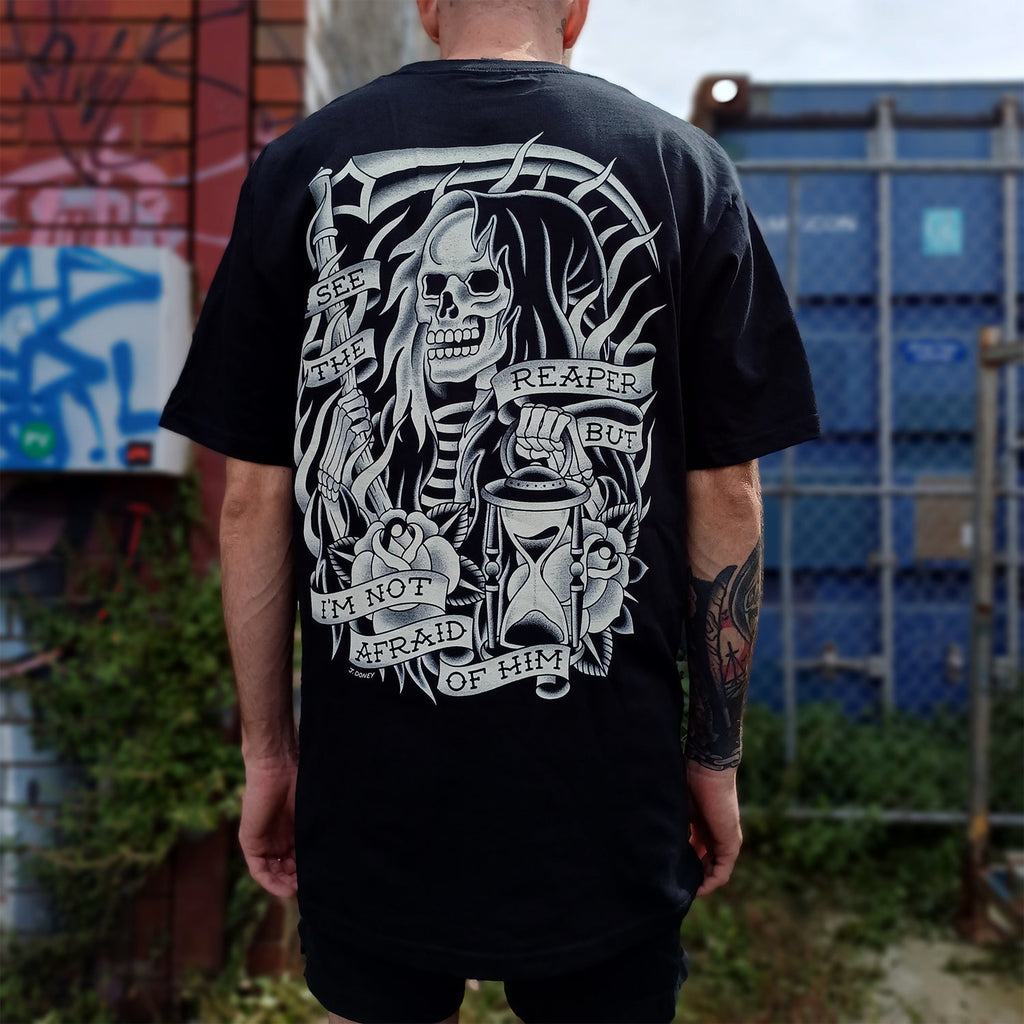 I See The Reaper T-Shirt (Black) Hoodie, Sweatshirt | CoreVibeTees.com (Image 3)