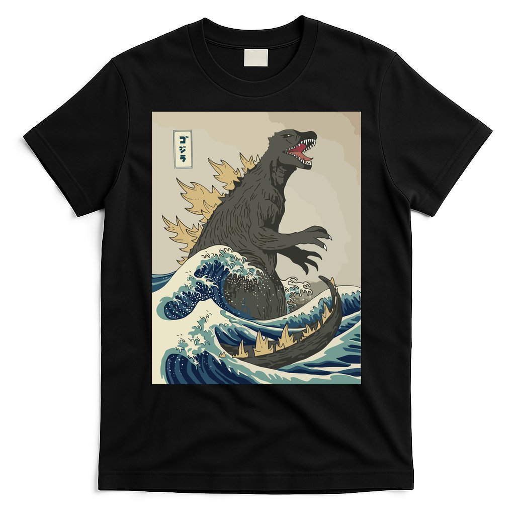 The Great Monster Off Kanagawa Team Wave T-Shirt Hoodie, Sweatshirt | CoreVibeTees.com