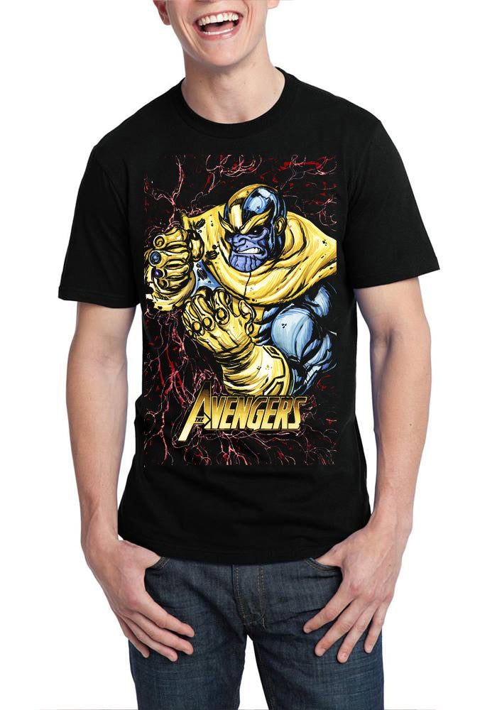 Avengers Vs Thanos Black T-Shirt Hoodie, Sweatshirt | CoreVibeTees.com