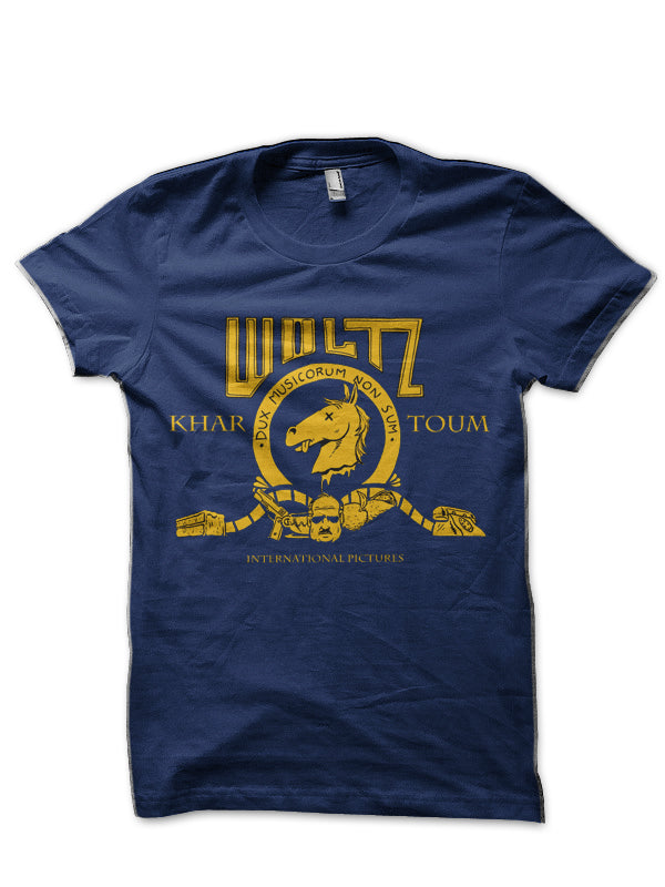 Woltz International Pictures Logo Navy Blue T-Shirt Hoodie, Sweatshirt | CoreVibeTees.com