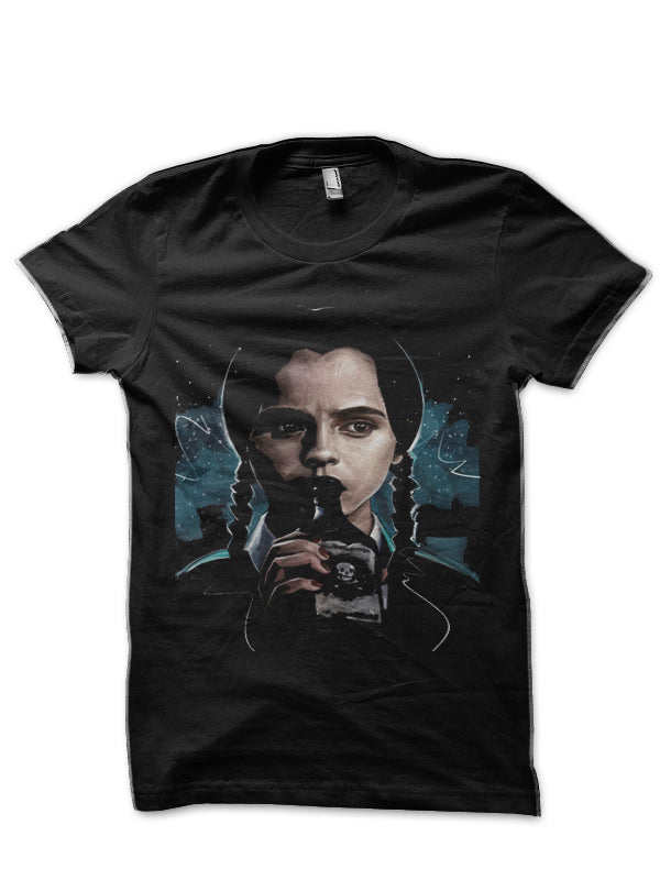 Wednesday Addams Black T-Shirt Hoodie, Sweatshirt | CoreVibeTees.com