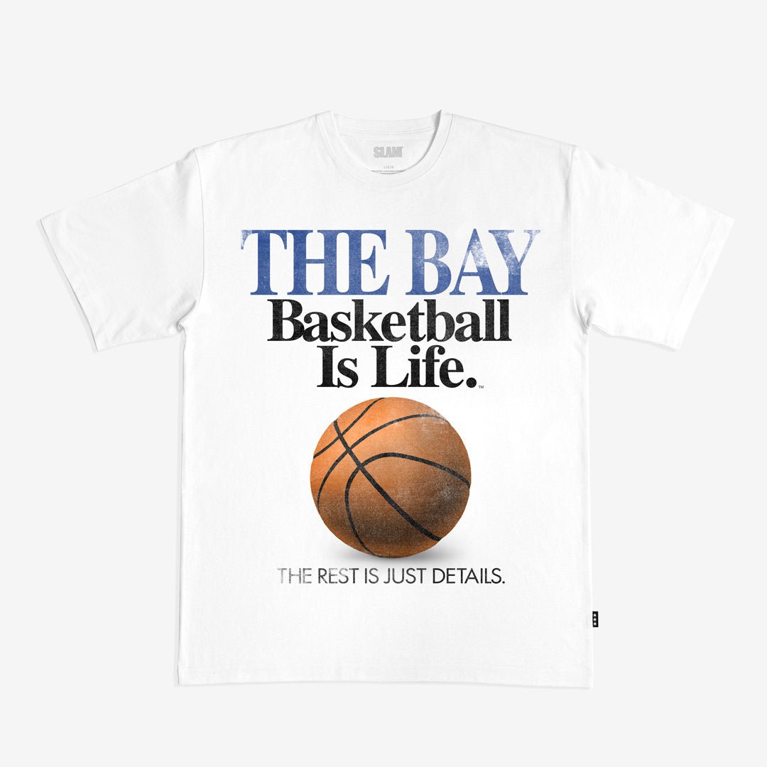 Basketball Is Life‚Ñ¢ Heavy Tee - The Bay Hoodie, Sweatshirt | CoreVibeTees.com
