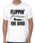 Flippin The Bird White T-Shirt Hoodie, Sweatshirt | CoreVibeTees.com