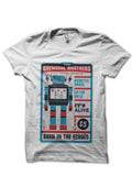 The Chemical Brothers White T-Shirt Hoodie, Sweatshirt | CoreVibeTees.com