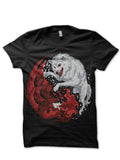 The Dragon And The Wolf Black T-Shirt Hoodie, Sweatshirt | CoreVibeTees.com